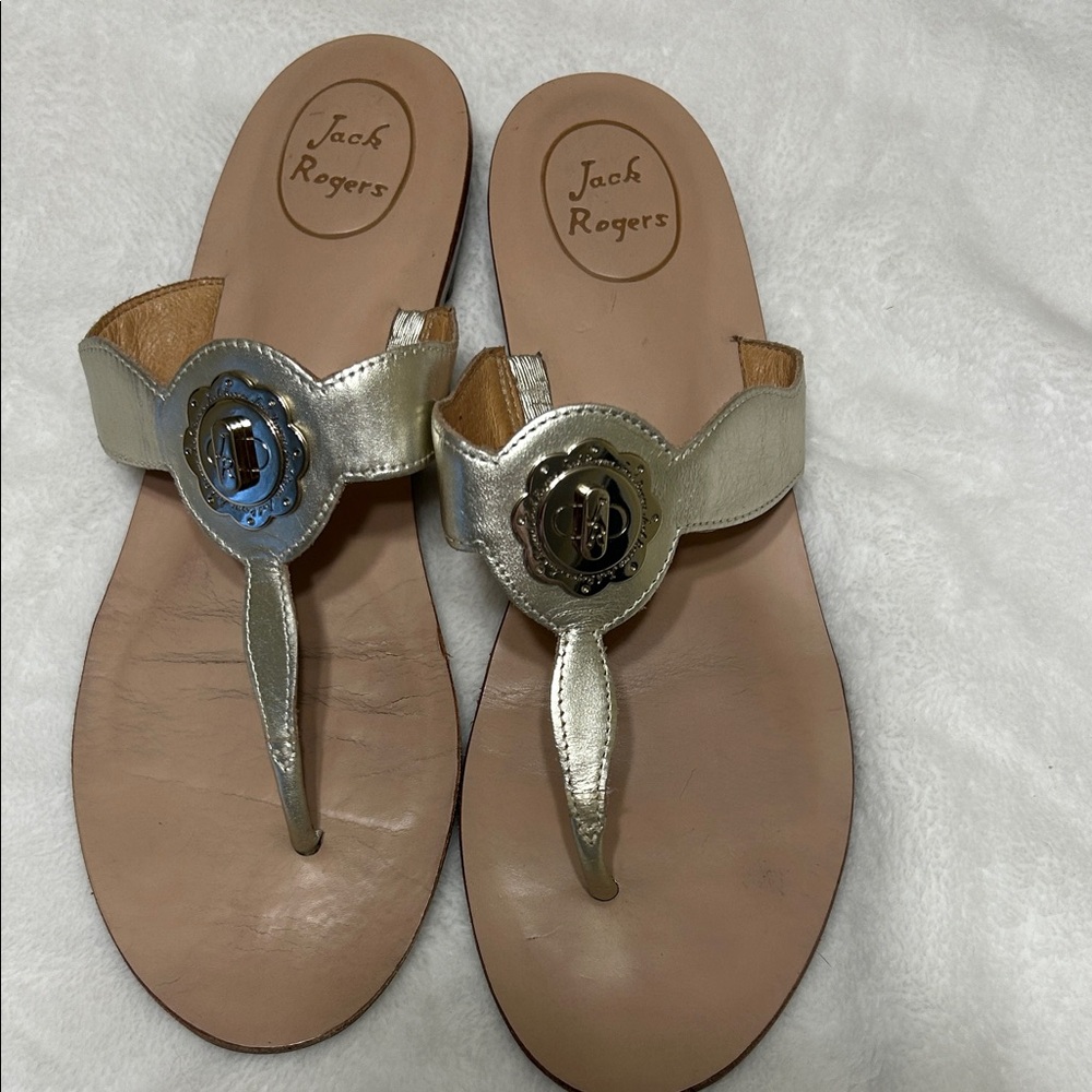 Jack Rogers Women's Metallic Sandals